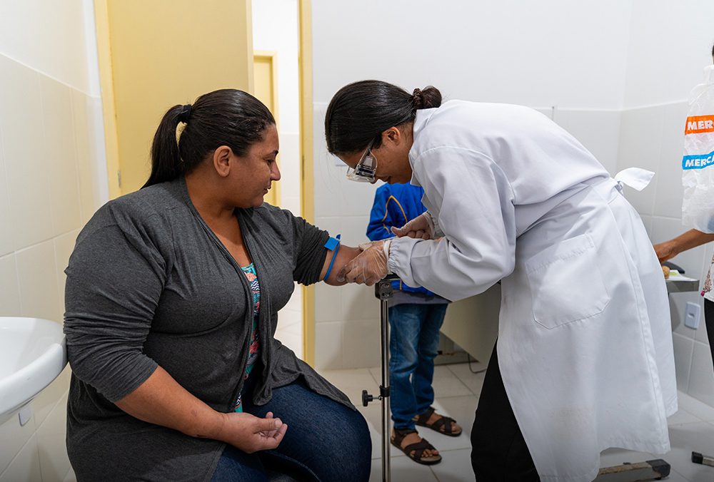 Marataízes: Secretaria de Saúde leva realização de exames para unidade de Nova Canaã Marataízes: Secretaria de Saúde leva realização de exames para unidade de Nova Canaã