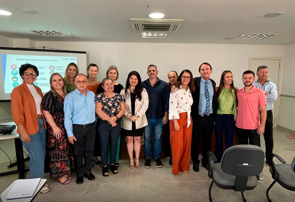 Marataízes marca presença em reunião com gestores de saúde do litoral sul Marataízes marca presença em reunião com gestores de saúde do litoral sul