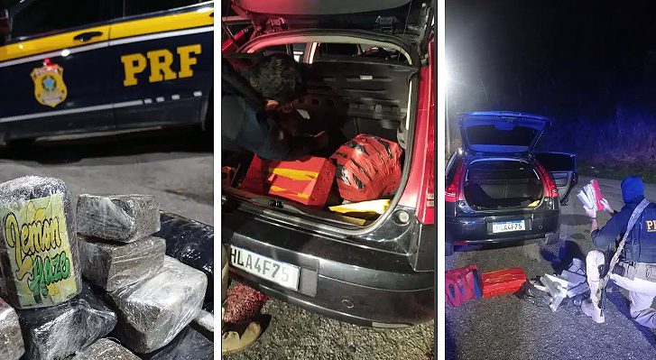 Itapemirim: PRF prende homem com 81 tabletes de drogas na BR 101 Itapemirim: PRF prende homem com 81 tabletes de drogas na BR 101