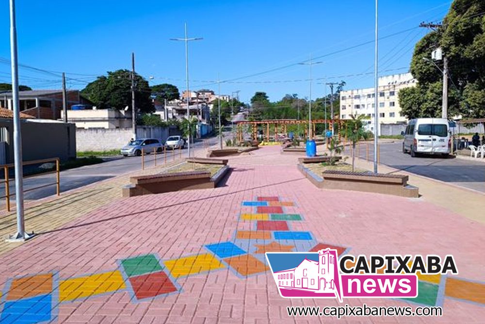 Prefeitura de Anchieta inaugura praça em Nova Jerusalém Prefeitura de Anchieta inaugura praça em Nova Jerusalém