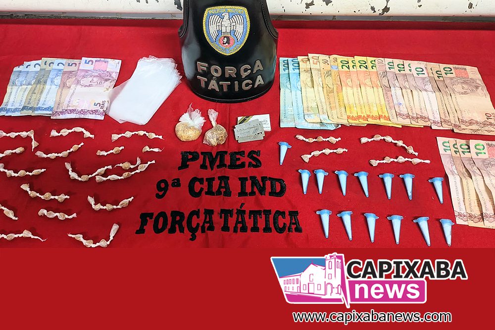 Itapemirim: Operação Policial desarticula ponto de tráfico de drogas em Campo Acima Itapemirim: Operação Policial desarticula ponto de tráfico de drogas em Campo Acima