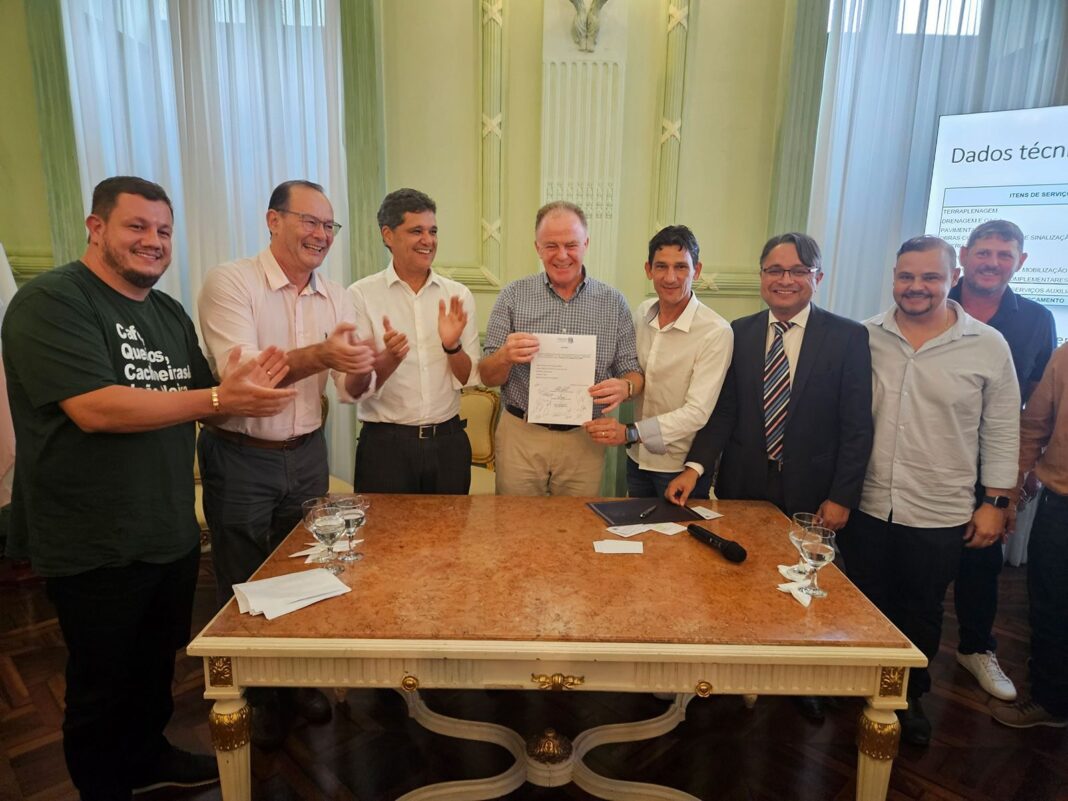 Infraestrutura rural em João Neiva autorizada pelo Governo ES. Infraestrutura rural em João Neiva autorizada pelo Governo ES.