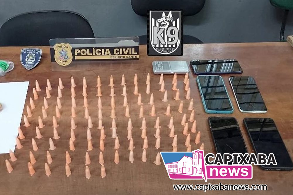 Apreensão de drogas em Marataízes: Guarda Civil Municipal e Polícia Civil em ação no Bairro Santa Rita Apreensão de drogas em Marataízes: Guarda Civil Municipal e Polícia Civil em ação no Bairro Santa Rita