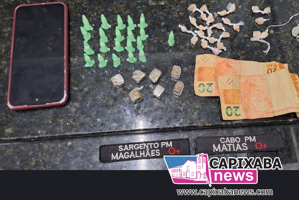 Itapemirim: PM captura suspeito de arrombamentos na praia de Itaoca Itapemirim: PM captura suspeito de arrombamentos na praia de Itaoca
