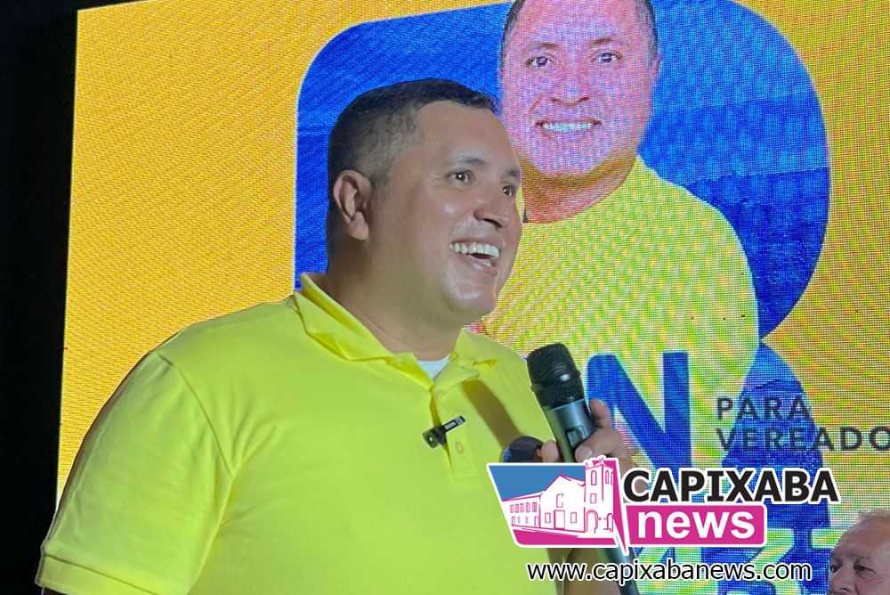 Vereador Renan Delfino lança campanha de reeleição com grande evento em Anchieta Vereador Renan Delfino lança campanha de reeleição com grande evento em Anchieta