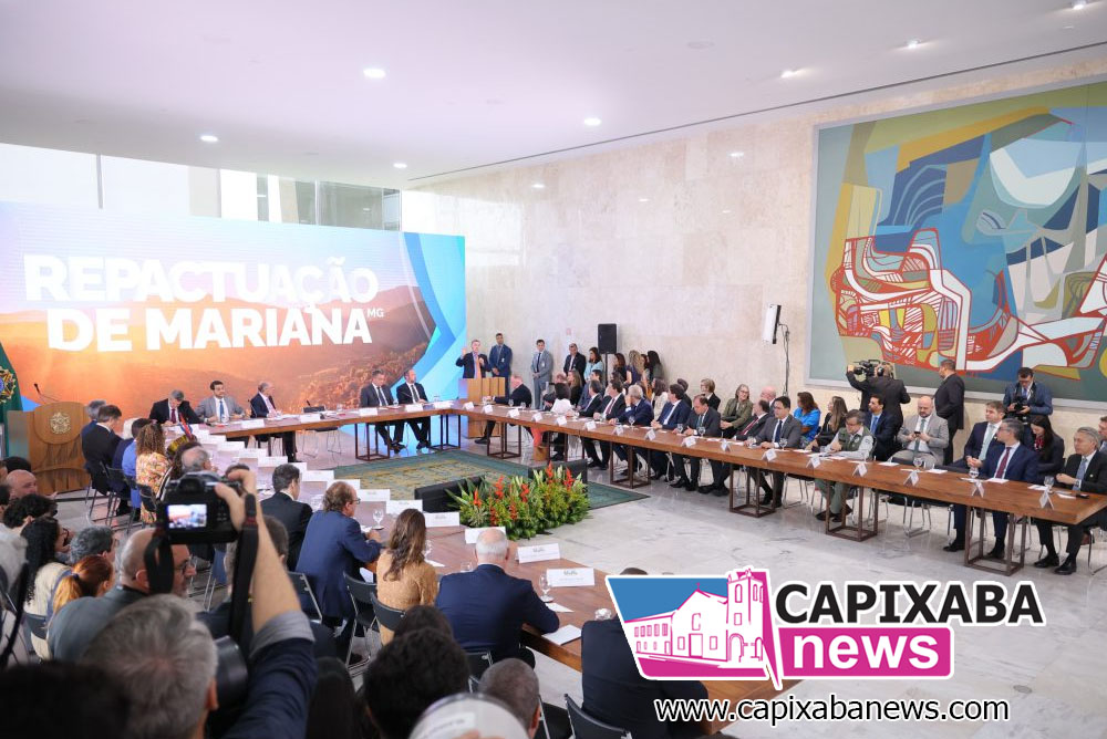 Acordo de repactuação para reparação dos danos do rompimento da Barragem de Fundão é assinado Acordo de repactuação para reparação dos danos do rompimento da Barragem de Fundão é assinado