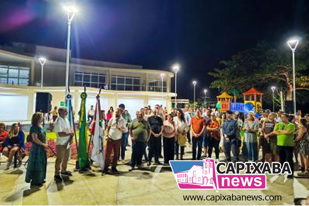 Prefeito de Anchieta inaugura nova Praça de Iriri na Praia da Costa Azul Prefeito de Anchieta inaugura nova Praça de Iriri na Praia da Costa Azul