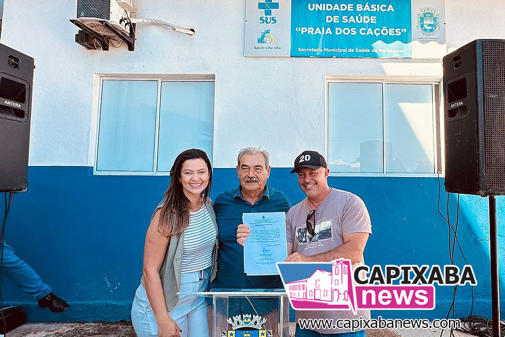 Prefeitura de Marataízes retoma obras da Unidade de Saúde da Praia dos Cações Prefeitura de Marataízes retoma obras da Unidade de Saúde da Praia dos Cações