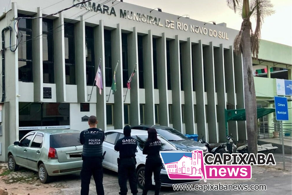 Ministério Público Deflagra “Operação Sangria” para Investigar Desvio de Recursos na Câmara de Rio Novo do Sul Ministério Público Deflagra “Operação Sangria” para Investigar Desvio de Recursos na Câmara de Rio Novo do Sul