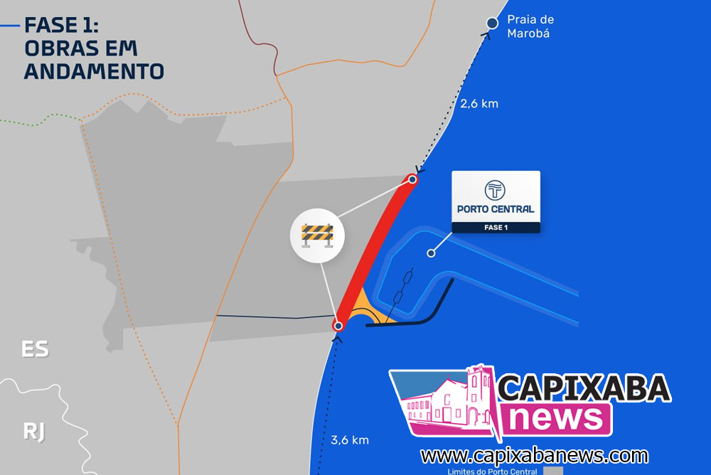 Trecho entre as praias de Marobá e Neves será interditado em Presidente Kennedy Trecho entre as praias de Marobá e Neves será interditado em Presidente Kennedy
