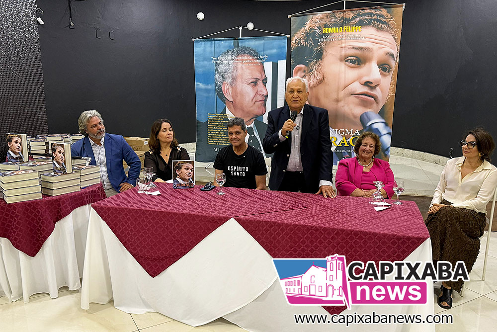 Pré-lançamento da biografia de Theodorico Ferraço emociona Cachoeiro e reúne lideranças políticas Pré-lançamento da biografia de Theodorico Ferraço emociona Cachoeiro e reúne lideranças políticas