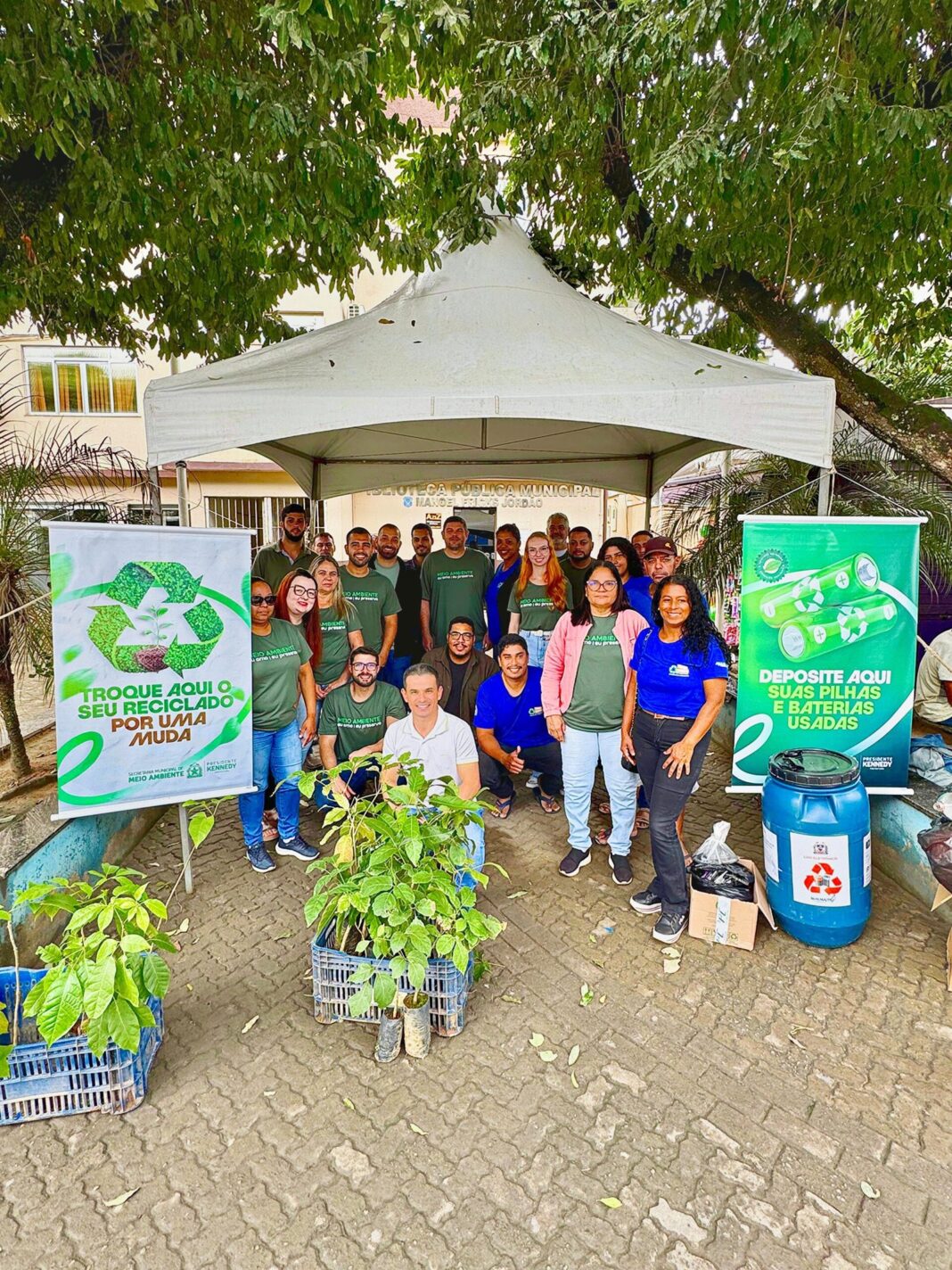 Coleta de Lixo Eletrônico em Presidente Kennedy na Semana do Meio Ambiente