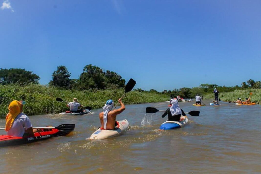 Inscrições abertas para passeio de caiaque no Rio Benevente em Anchieta Notícia Inscrições abertas para remar pelo Rio Benevente - Prefeitura Municipal de Anchieta