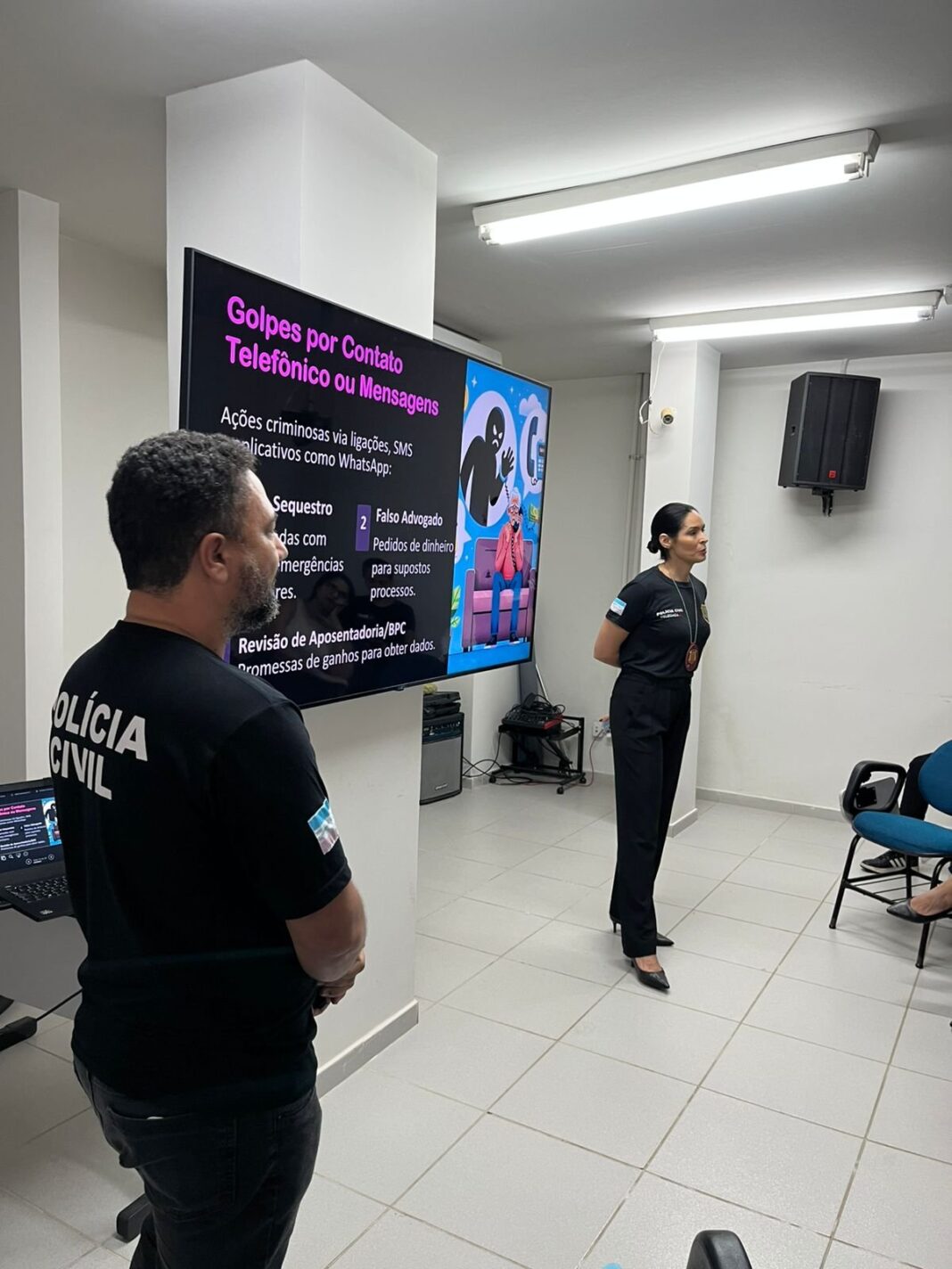 Polícia Civil e IPC realizam palestra sobre proteção à pessoa idosa em Cariacica Polícia Civil e IPC realizam palestra sobre proteção à pessoa idosa em Cariacica