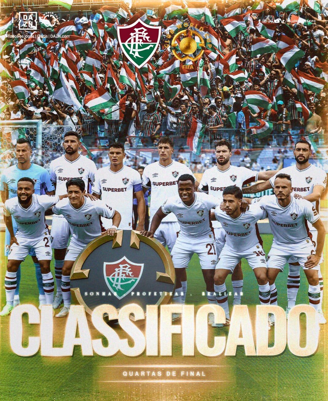 Fluminense aumenta receita com avança em competição e surpreende torcedores na jornada. Fluminense aumenta receita com avança em competição e surpreende torcedores na jornada.