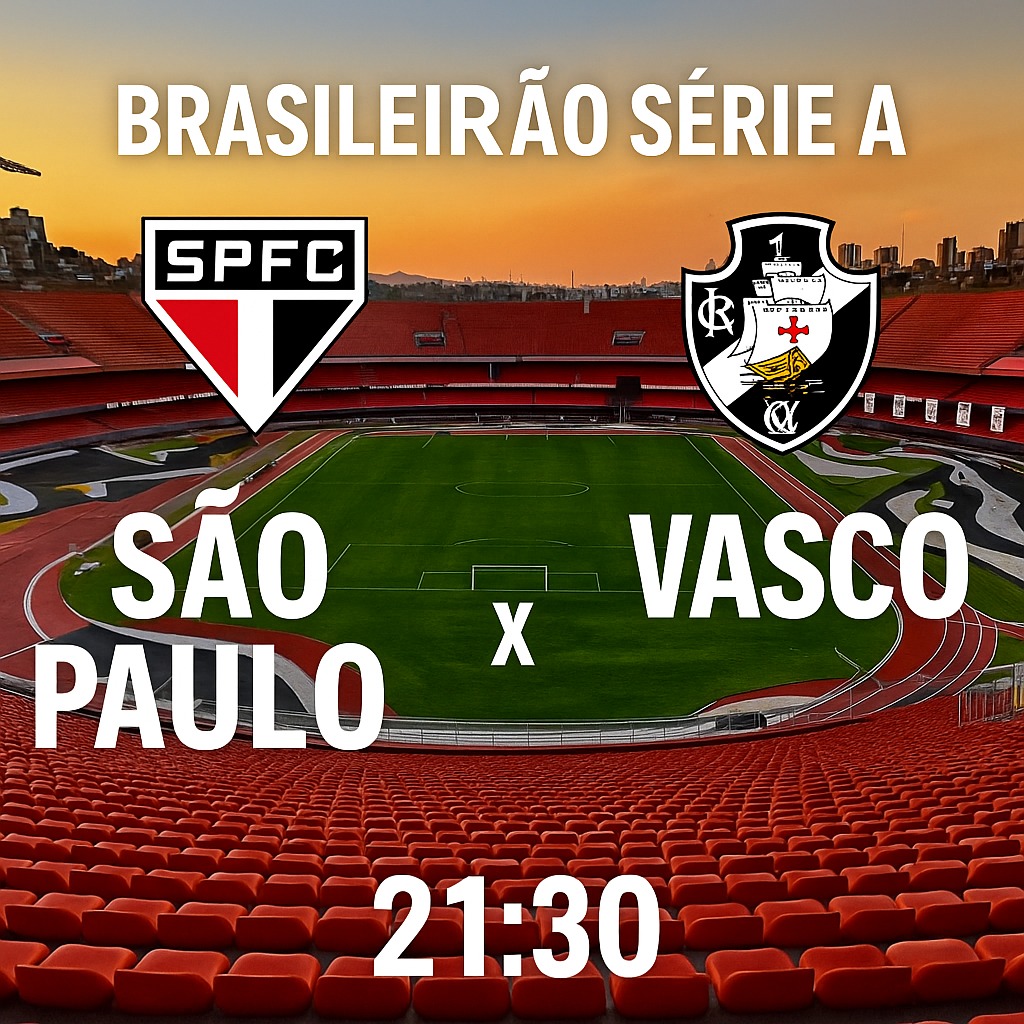São Paulo e Vasco: Análise do Confronto da 12ª Rodada do Brasileirão e Previsões São Paulo e Vasco: Análise do Confronto da 12ª Rodada do Brasileirão e Previsões