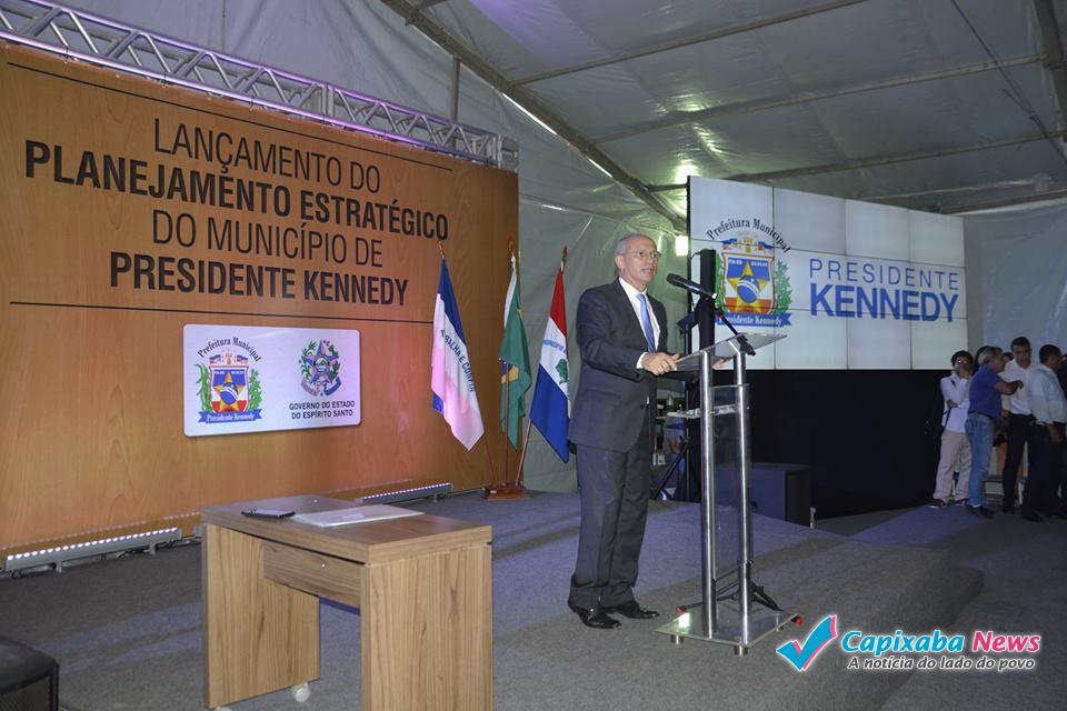 PLANEJAMENTO ESTRATÉGICO DE PRESIDENTE KENNEDY É LANÇADO NESTA QUINTA-FEIRA (6) PLANEJAMENTO ESTRATÉGICO DE PRESIDENTE KENNEDY É LANÇADO NESTA QUINTA-FEIRA (6)