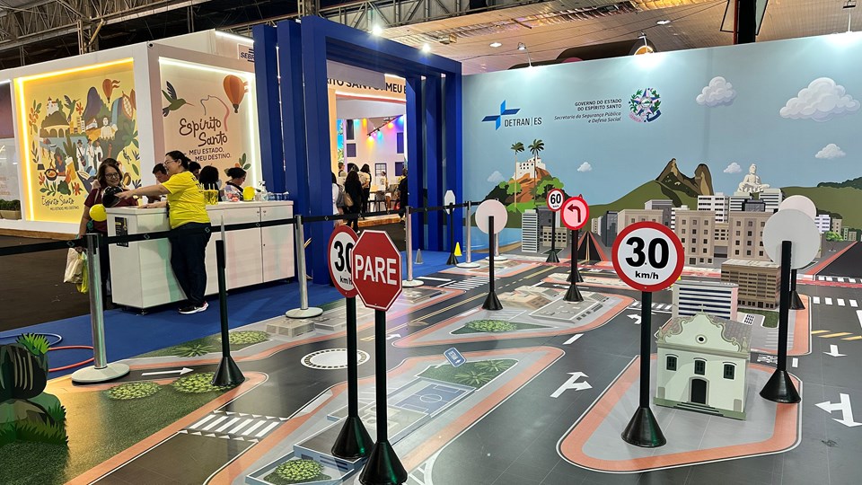Detran|ES promove ações educativas na Feira dos Municípios para salvar vidas Detran|ES promove ações educativas na Feira dos Municípios para salvar vidas