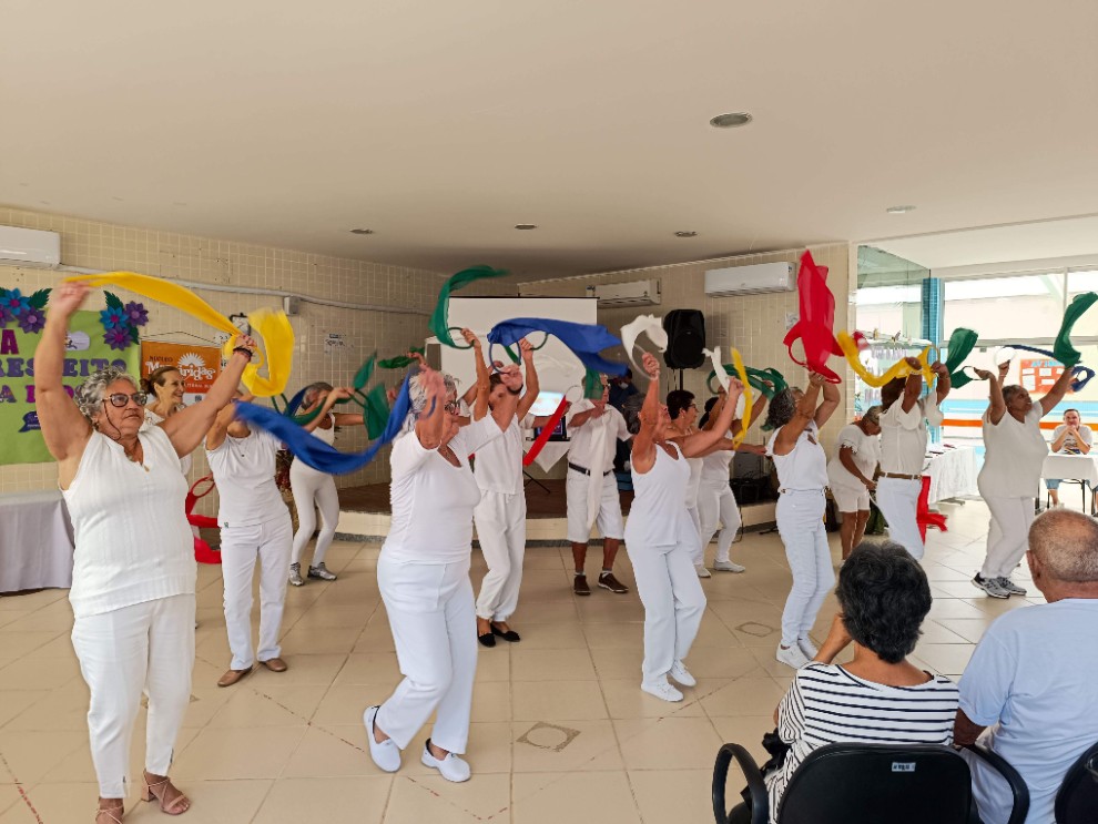 Notícia Idosos de Anchieta representam o município nos Jogos Estaduais da Pessoa Idosa (JEPI) - Prefeitura Municipal de Anchieta