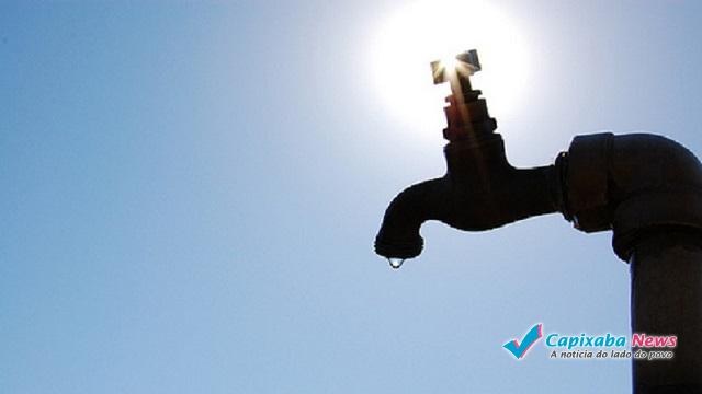 Abastecimento de água é suspenso em bairros da GV para correção de vazamento Abastecimento de água é suspenso em bairros da GV para correção de vazamento