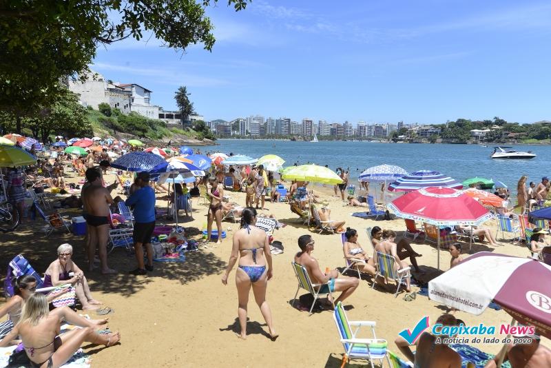 Sensação térmica em Vitória chega aos 40ºC Sensação térmica em Vitória chega aos 40ºC