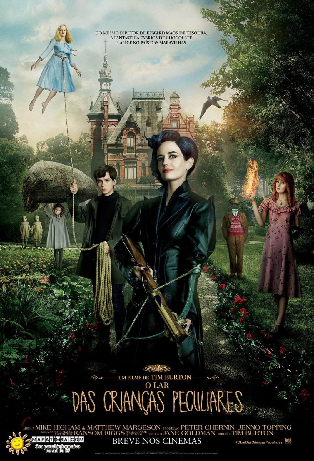 Cine Via Sul Traz Para Você: O LAR DAS CRIANÇAS PECULIARES Cine Via Sul Traz Para Você: O LAR DAS CRIANÇAS PECULIARES