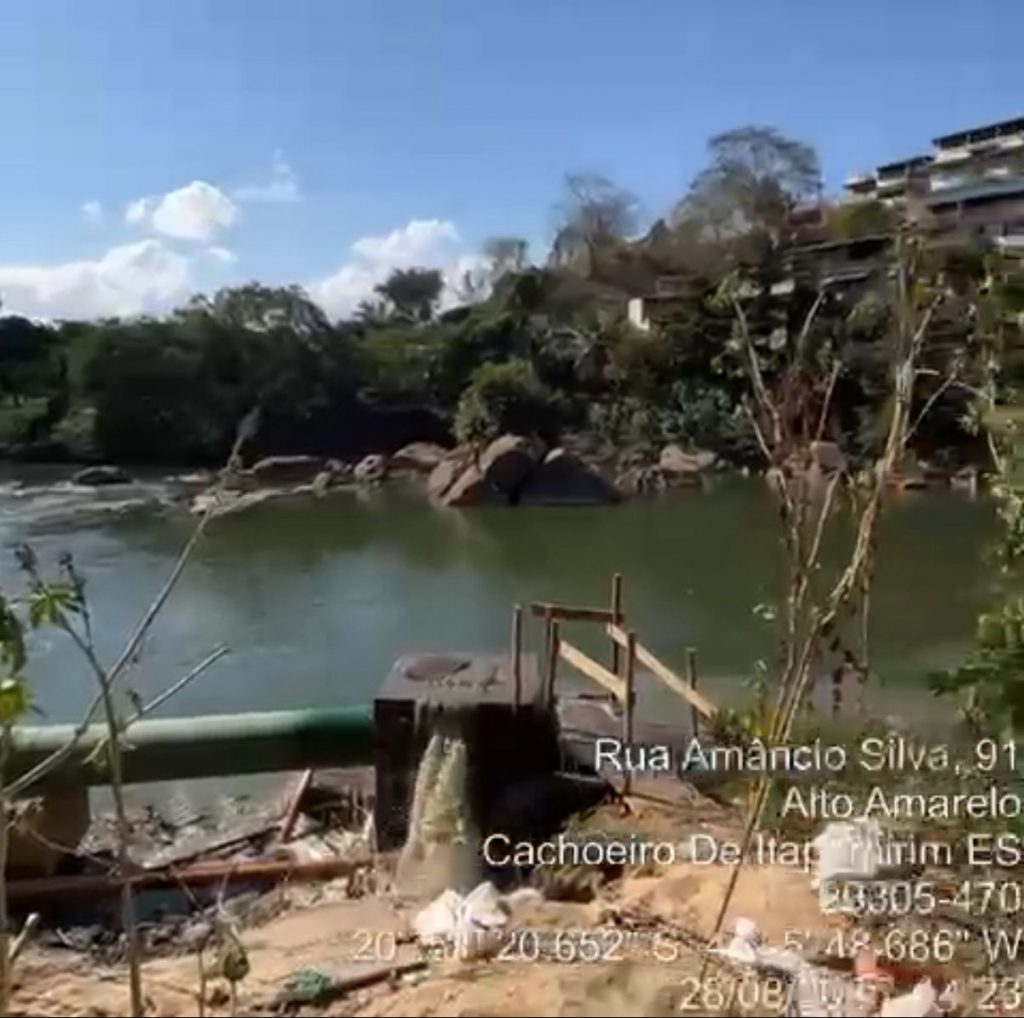 Agersa multa BRK Ambiental por despejo de esgoto no Rio Itapemirim em Cachoeiro Nota Oficial da Agersa sobre esgoto lançado no Rio Itapemirim pela BRK - Prefeitura de Cachoeiro de Itapemirim