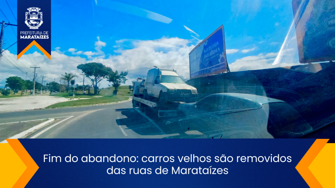 Carros abandonados são removidos para melhorar Marataízes e segurança Fim do abandono: carros velhos são removidos das ruas de Marataízes