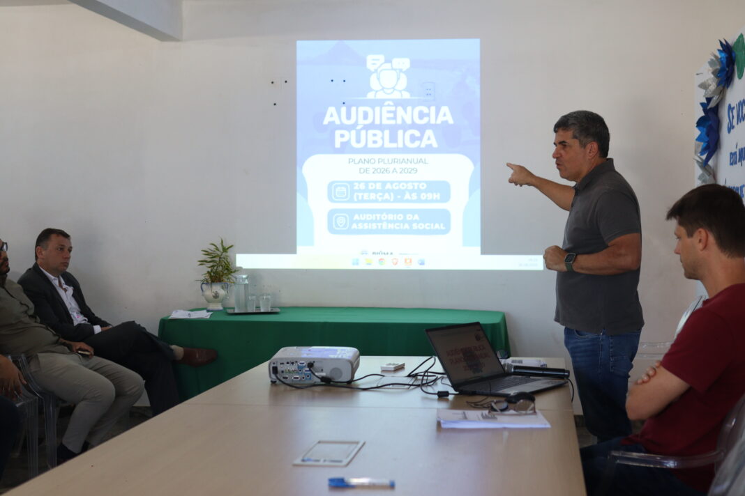 Piúma planeja o futuro com a participação da população! Audiência Pública do PPA 2026–2029 já realizada