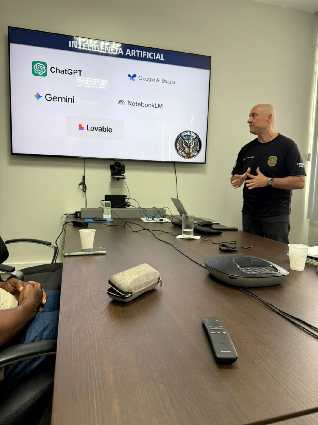 Polícia Civil do ES capacita agentes em uso de Inteligência Artificial na investigação Polícia Civil do ES capacita agentes em uso de Inteligência Artificial na investigação