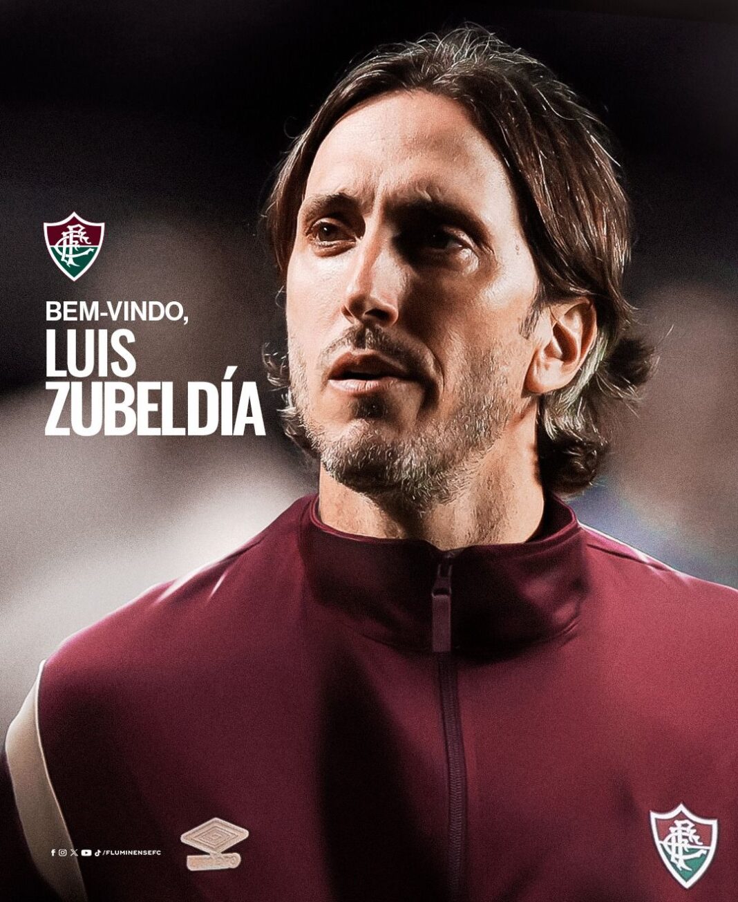 Fluminense apresenta Luís Zubeldia como novo treinador até o fim de 2026. Fluminense apresenta Luís Zubeldia como novo treinador até o fim de 2026.