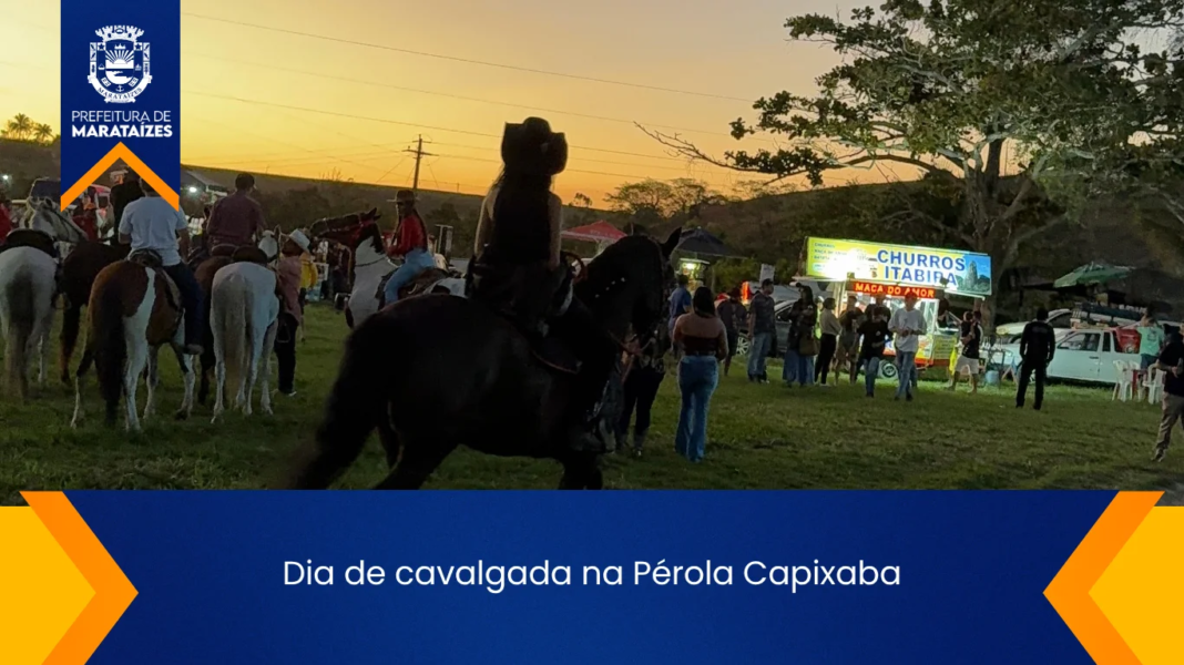 Cavalgada em Marataízes celebra o agro e a cultura local Dia de cavalgada na Pérola Capixaba