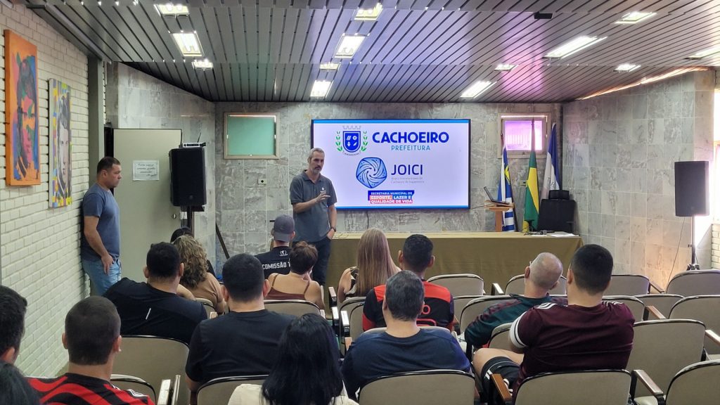 Prefeitura de Cachoeiro inicia preparativos para os Jogos Interescolares 2025 Contagem regressiva: vem aí o Joici 2025 em Cachoeiro - Prefeitura de Cachoeiro de Itapemirim