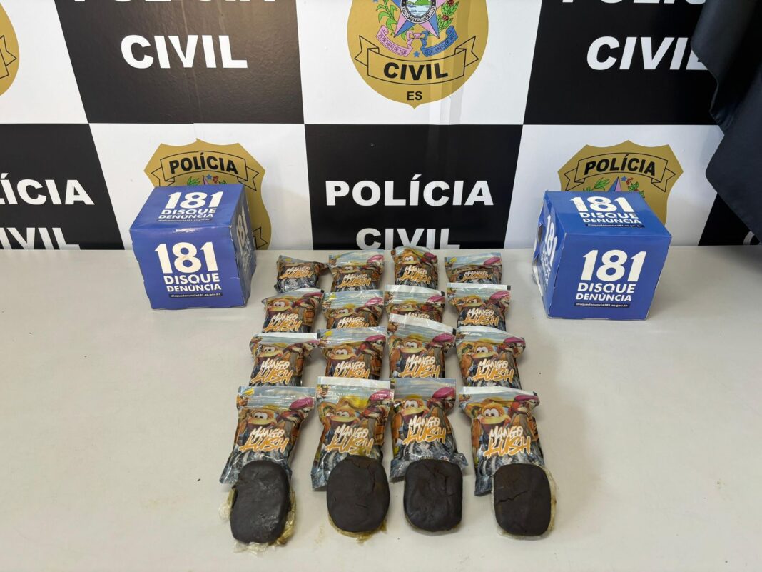 Polícia Civil prende homem por tráfico interestadual de drogas em Domingos Martins Polícia Civil prende homem por tráfico interestadual de drogas em Domingos Martins