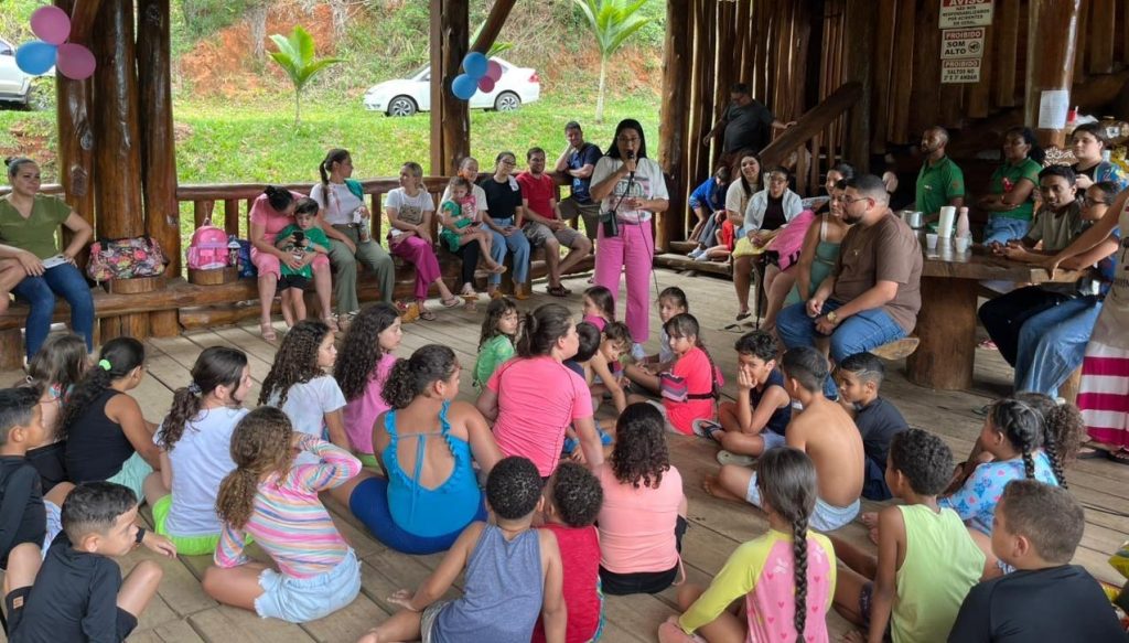 CGM realiza ação de Educação para a Cidadania com crianças em Cachoeiro - Prefeitura de Cachoeiro de Itapemirim