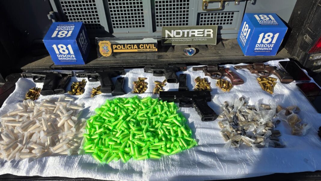 <p><strong>Polícia Civil do ES deflagra Operação Carapebus contra facção criminosa na Serra</strong></p> <p><strong>Polícia Civil do ES deflagra Operação Carapebus contra facção criminosa na Serra</strong></p>