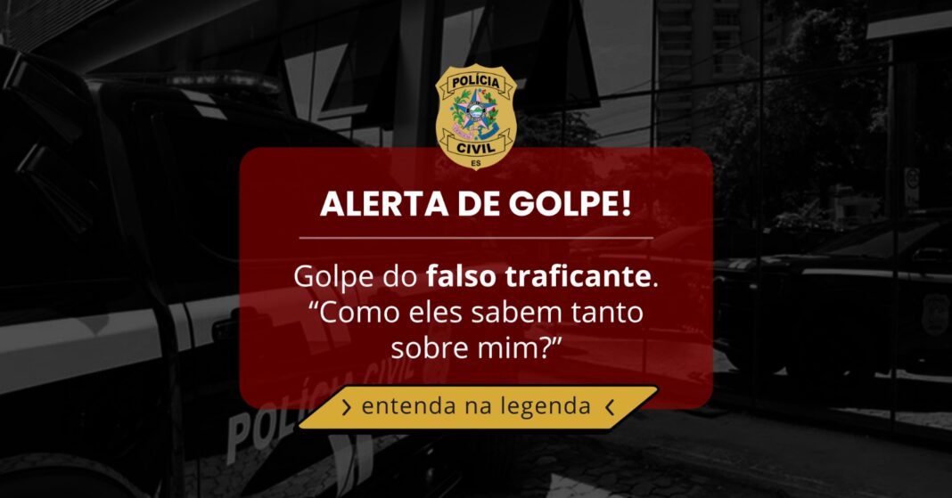 <p><strong>Polícia Civil alerta sobre o “Golpe do Falso Traficante” e orienta população</strong></p> <p><strong>Polícia Civil alerta sobre o “Golpe do Falso Traficante” e orienta população</strong></p>