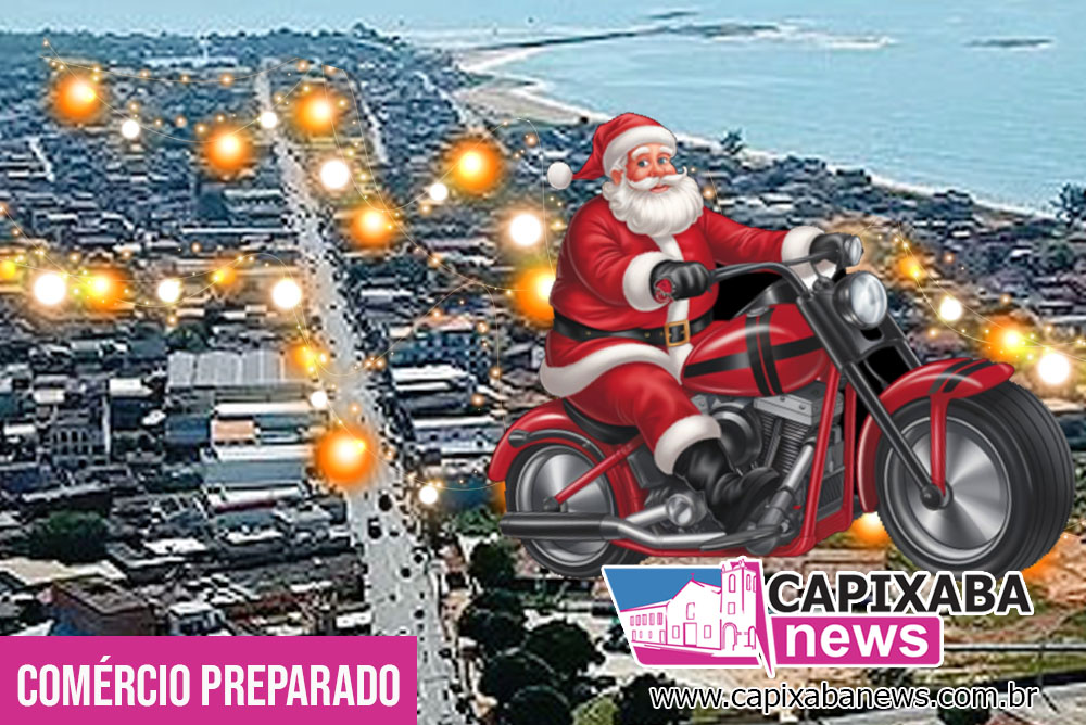 Papai Noel chega a Marataízes na manhã deste sábado e dá início à magia do Natal na cidade Papai Noel chega a Marataízes na manhã deste sábado e dá início à magia do Natal na cidade