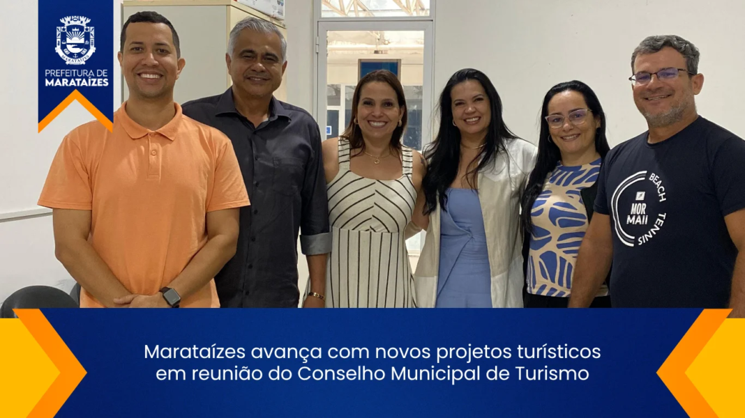 Marataízes avança com novos projetos turísticos em reunião do Conselho Municipal de Turismo