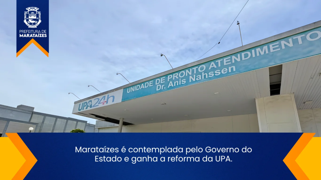 Marataízes receberá reforma na UPA com apoio do Governo do Estado. Marataízes é contemplada pelo Governo do Estado e ganha a reforma da UPA.