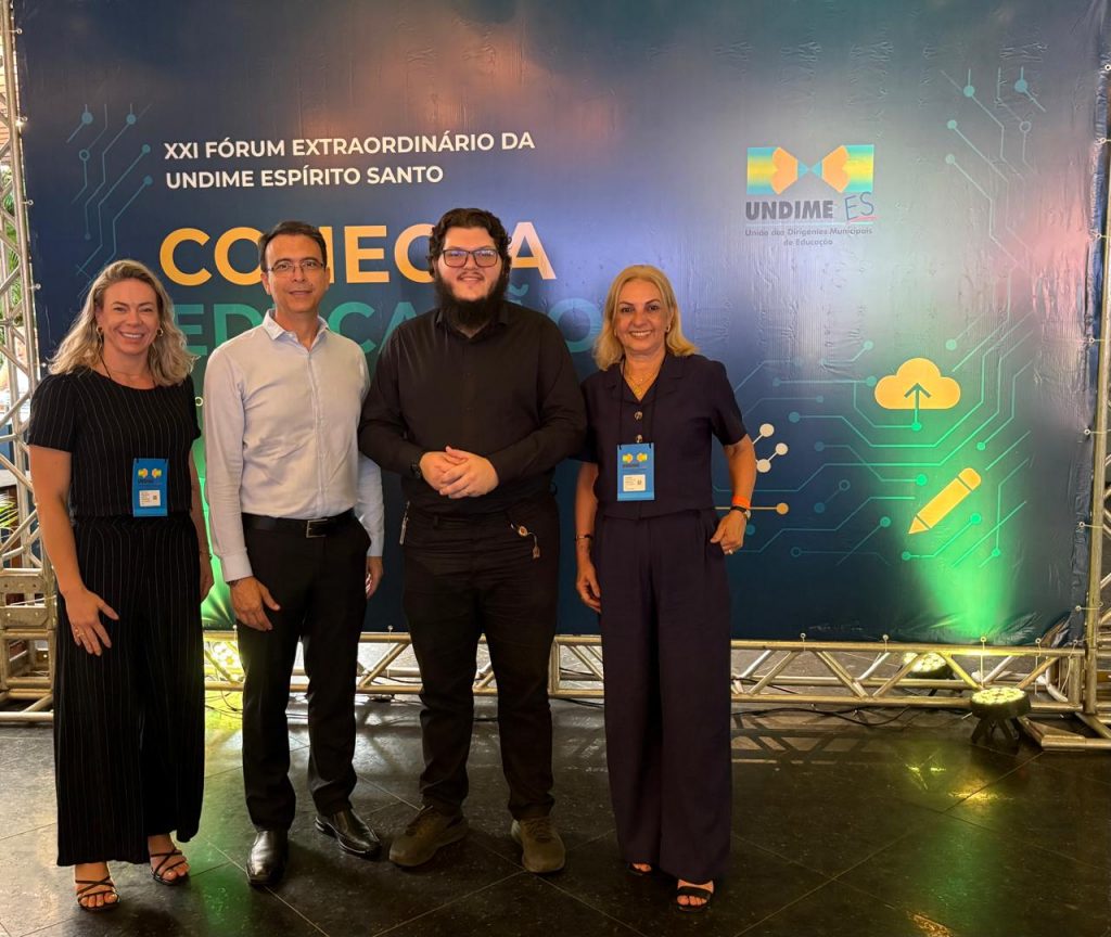 Representantes de Cachoeiro participam do XXI Fórum Extraordinário da UNDIME-ES – Conecta Educação - Prefeitura de Cachoeiro de Itapemirim