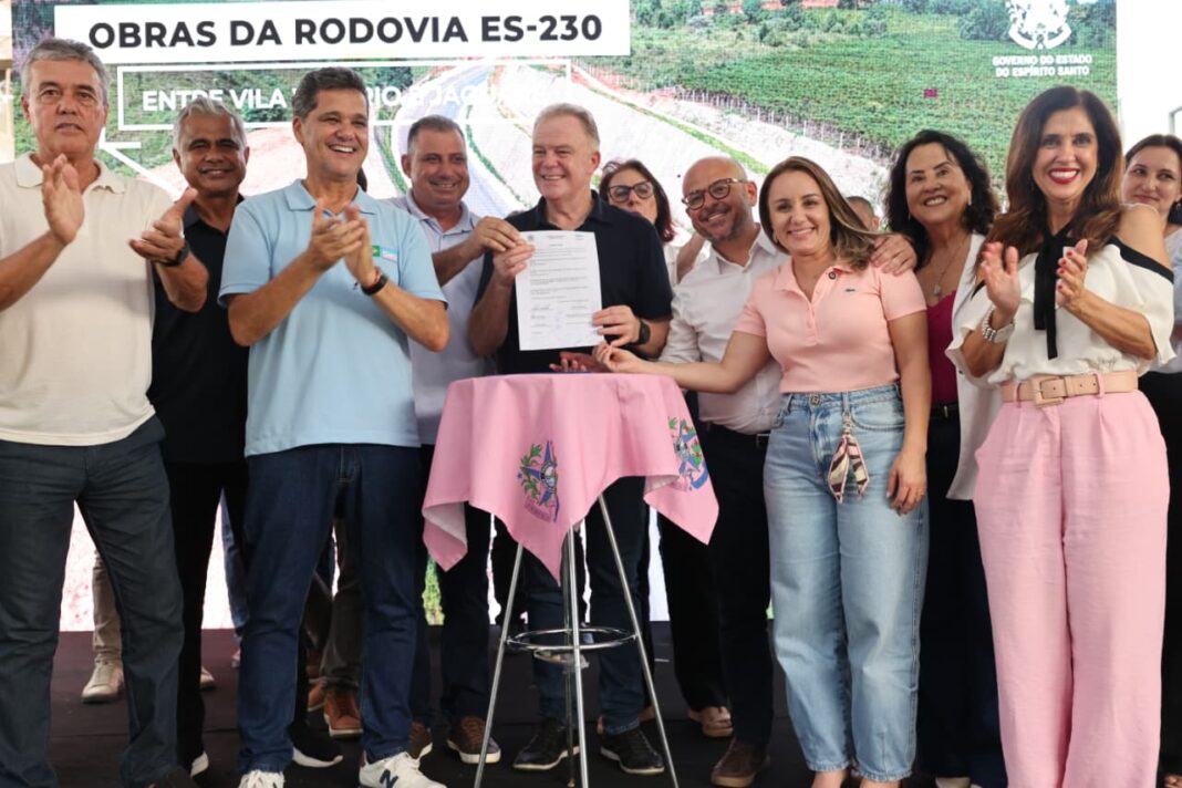 Governo do ES entrega obras de infraestrutura, educação e lazer em Vila Valério Governo do ES entrega obras de infraestrutura, educação e lazer em Vila Valério