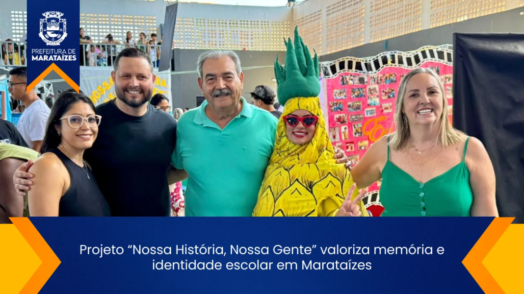 Projeto “Nossa História, Nossa Gente” valoriza memória e identidade escolar em Marataízes