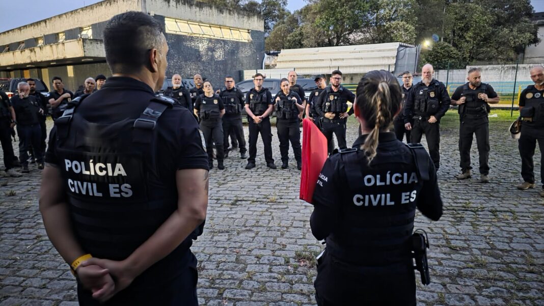 Polícia Civil realiza Operação Canaã em Viana e Cariacica contra homicídios Polícia Civil realiza Operação Canaã em Viana e Cariacica contra homicídios