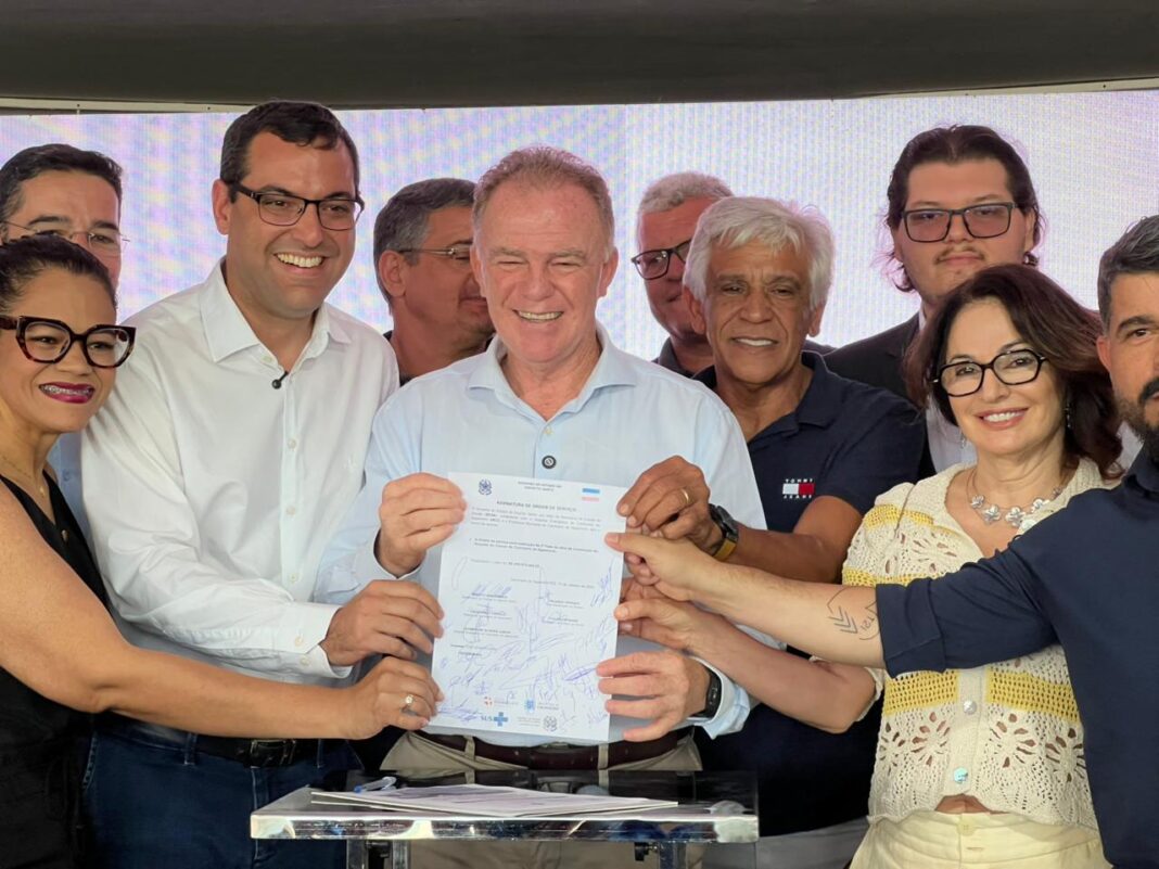 Governo do ES inicia segunda fase das obras do Hospital do Câncer em Cachoeiro Governo do ES inicia segunda fase das obras do Hospital do Câncer em Cachoeiro