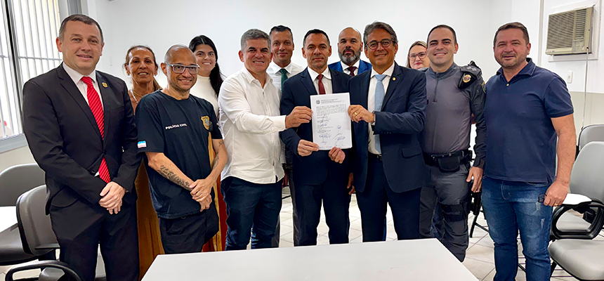 Piúma conquista Selo de Segurança Pública do MPES para 2026 Piúma adere ao Selo Segurança Pública Municipal do Ministério Público do ES