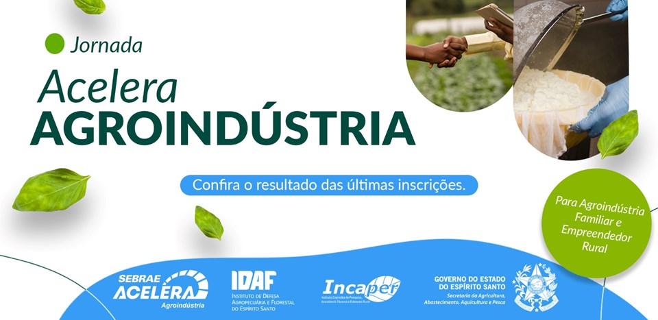 Seag divulga resultado final do Programa Acelera Agroindústria em 2025 Seag divulga resultado final do Programa Acelera Agroindústria em 2025