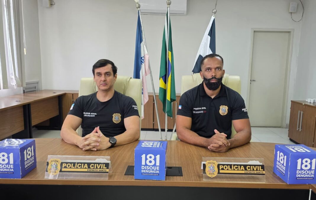 <p><strong>Polícia Civil prende suspeito de homicídio de técnico de enfermagem na Serra</strong></p> <p><strong>Polícia Civil prende suspeito de homicídio de técnico de enfermagem na Serra</strong></p>