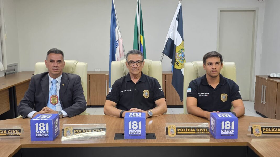 Polícia Civil conclui inquérito e identifica suspeitos de homicídio em Vitória Polícia Civil conclui inquérito e identifica suspeitos de homicídio em Vitória