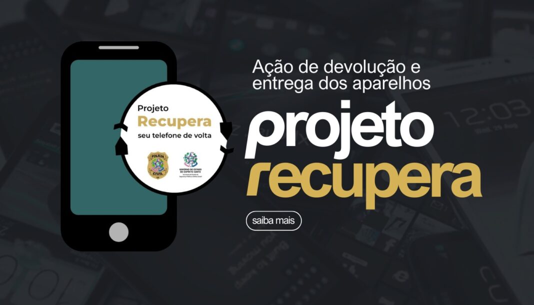 <p><strong>Polícia Civil do ES realiza segunda ação do Projeto Recupera neste sábado (28)</strong></p> <p><strong>Polícia Civil do ES realiza segunda ação do Projeto Recupera neste sábado (28)</strong></p>